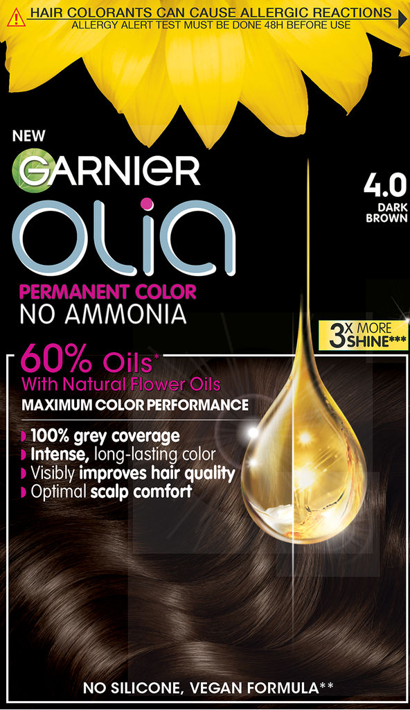 Barva za lase Olia 4.0 dark brown