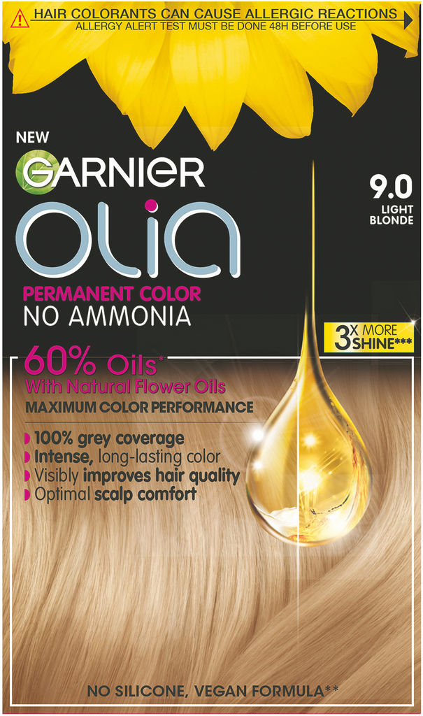 Barva za lase Olia 9.0 light blonde