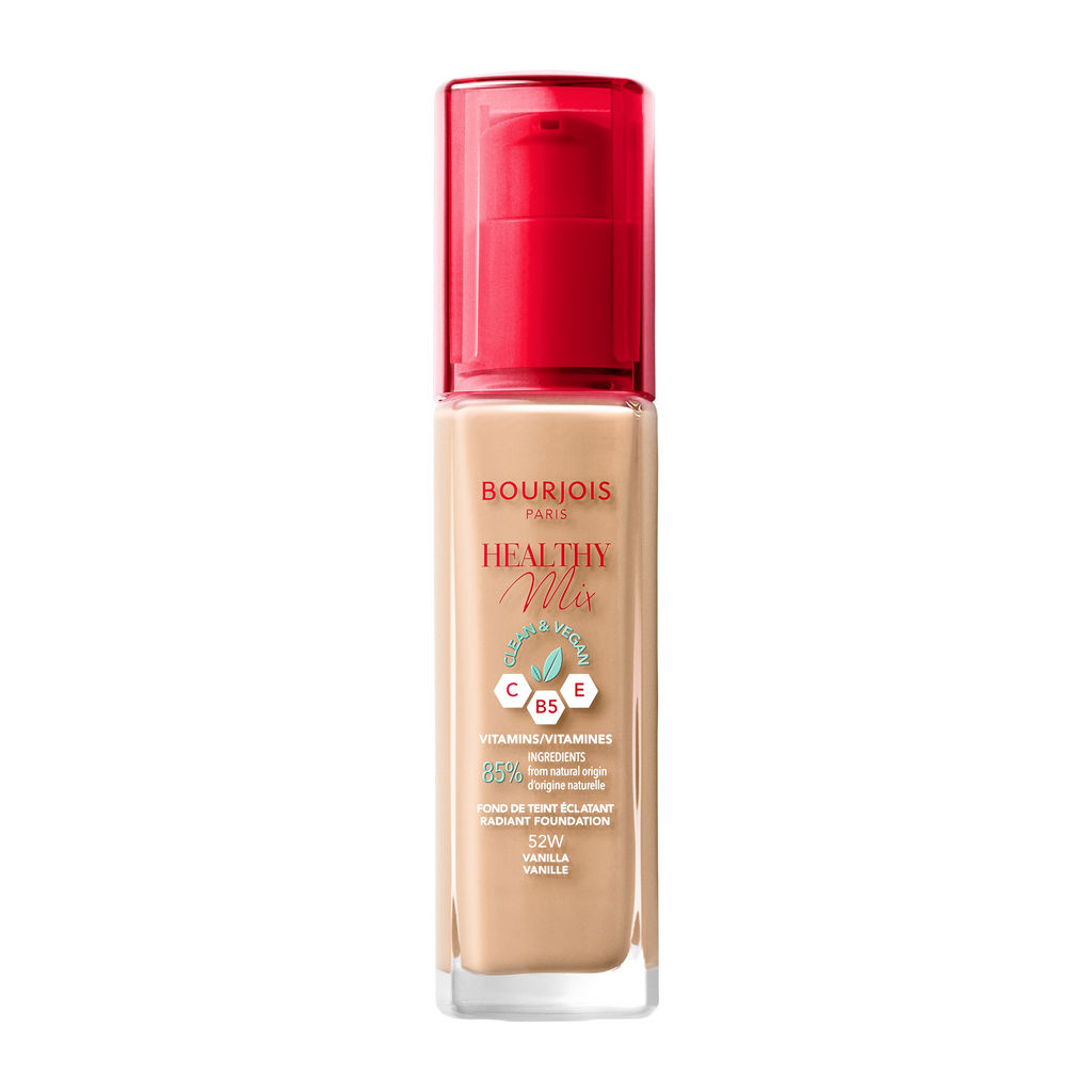 Tekoča podlaga, Bourjois Healthy Mix Clean 52, Vanilla