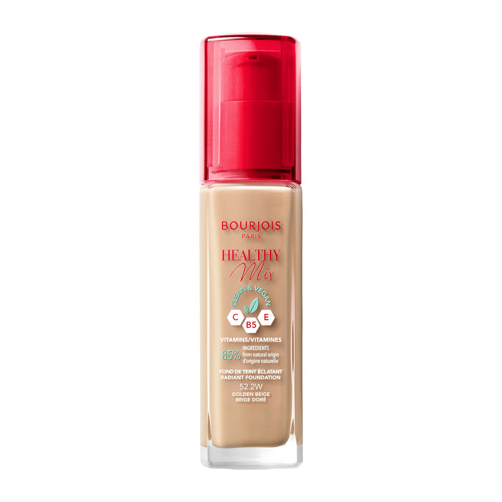 Tekoča podlaga, Bourjois Healthy Mix Clean 52.2,Golden Beige