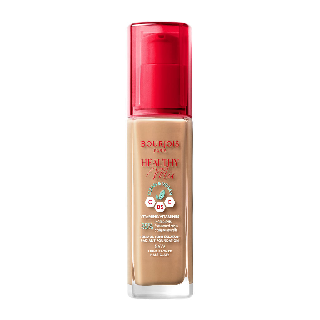 Tekoča podlaga, Bourjois Healthy Mix Clean 56, Light  Bronze