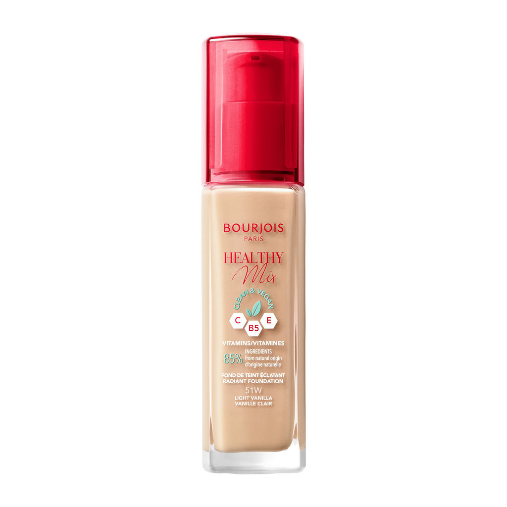 Tekoča podlaga, Bourjois Healthy Mix Clean 51, Light Vanilla