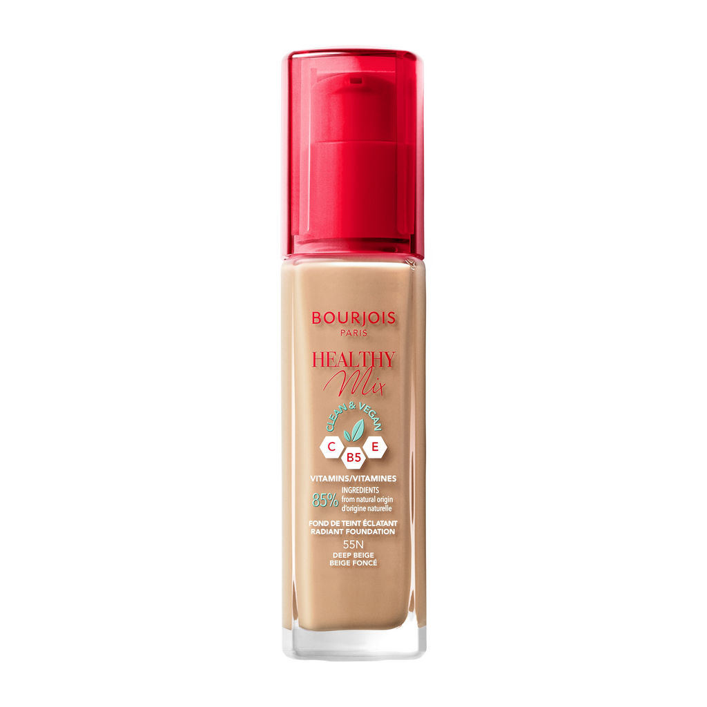 Tekoča podlaga, Bourjois Healthy Mix Clean 55, Deep Beige