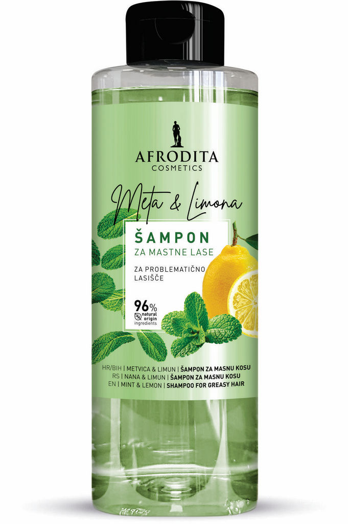 Šampon Afrodita meta&limona, 950ml