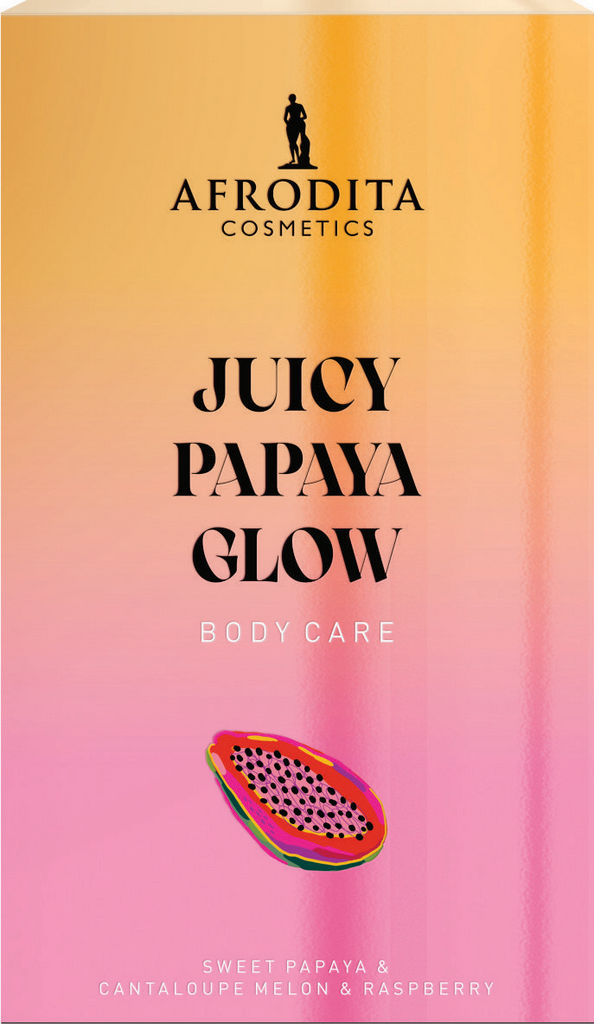 Darilni set Afrodita Juicy papaya glow