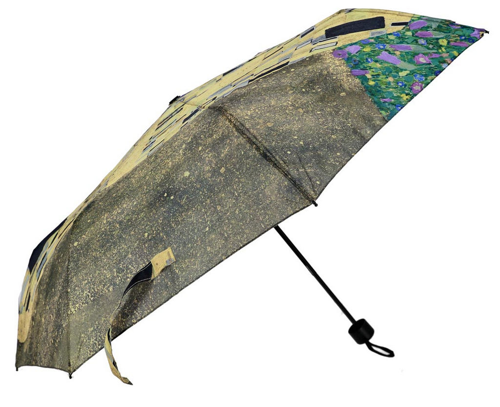 Dežnik ročno odpiranje UMBRELLA AND MORE 96 cm Klimt Poljub