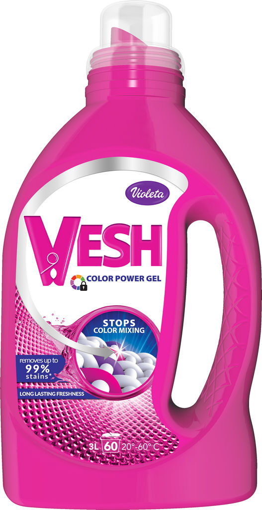 Detergent za perilo Vesh color gel, 3l