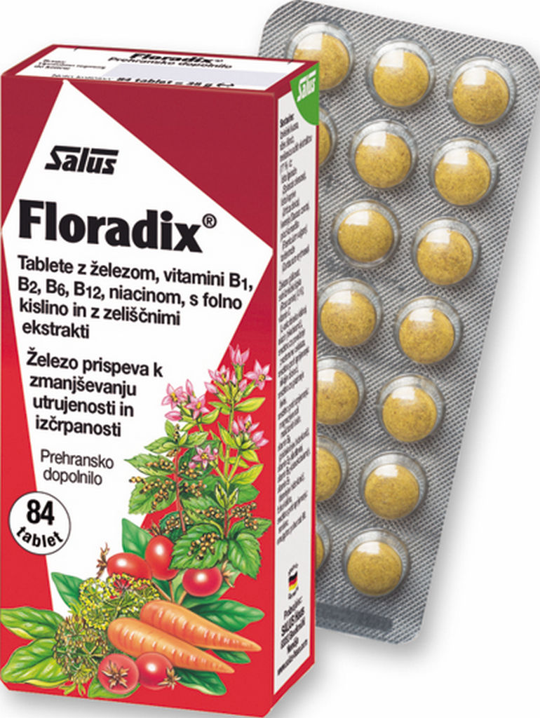 Tablete Floradix, 84/1