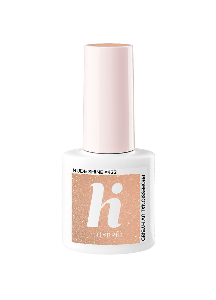 Lak HI HYBRID UV gel nude shine 422