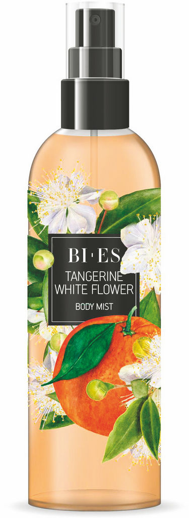 Meglica za telo Bi – es, Tangerine White Flower, 200 ml