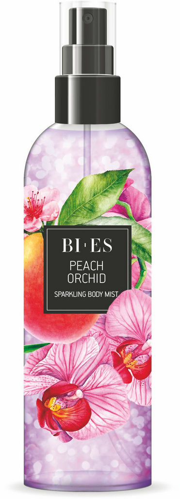 Meglica za telo Bi – es, Peach Orchid, 200 ml