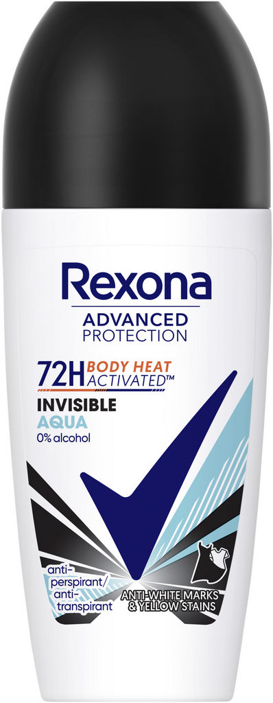 Roll-on Rexona adv.invisible aqua, 50ml