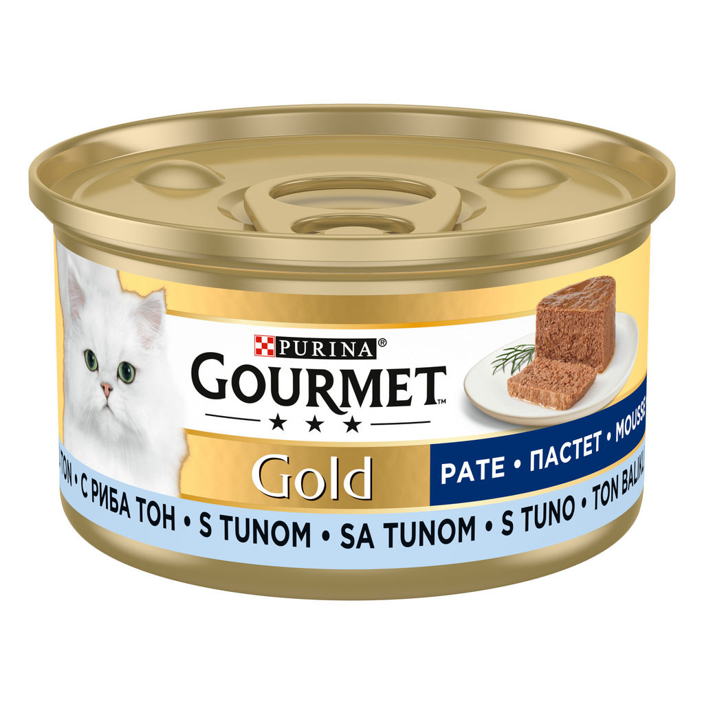 Hrana za mačke Gourmet, tuna, 85g