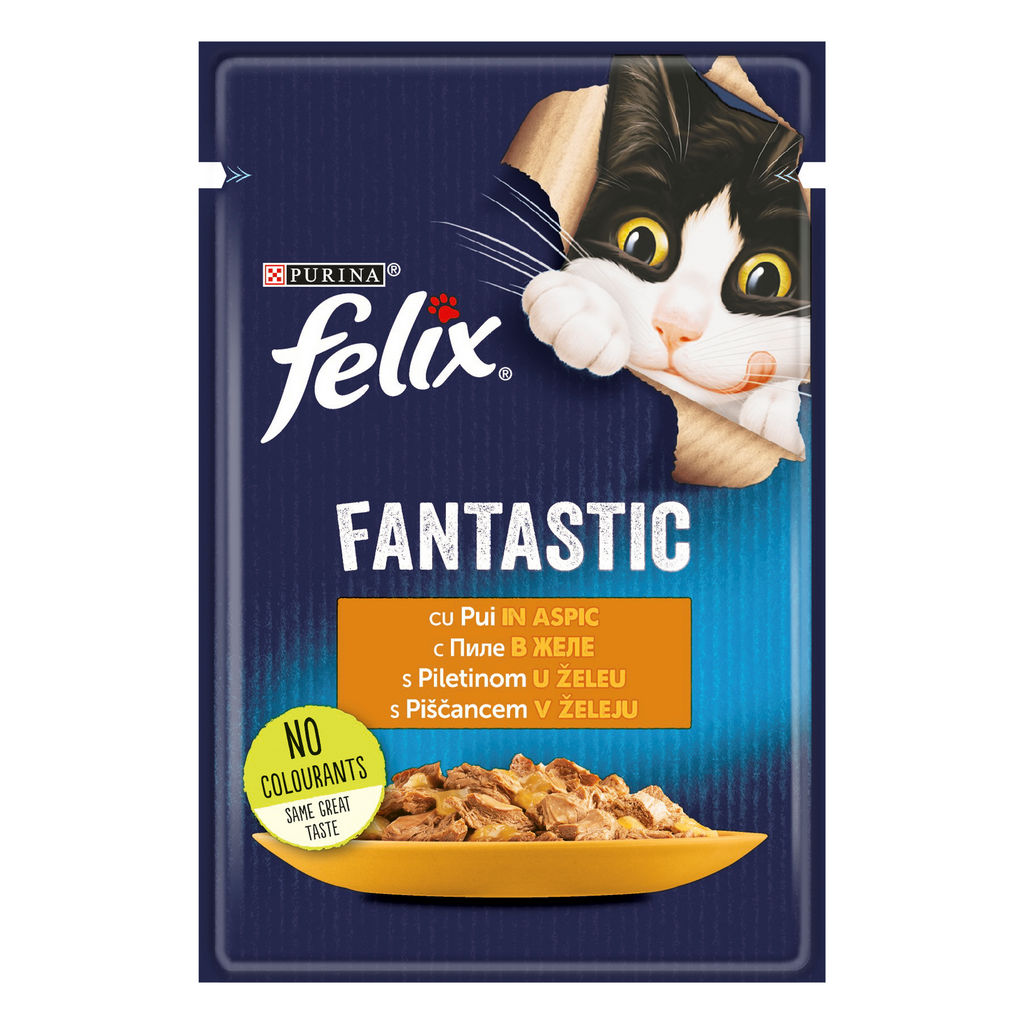 Felix za mačke mokra hrana, piščanec, 85g