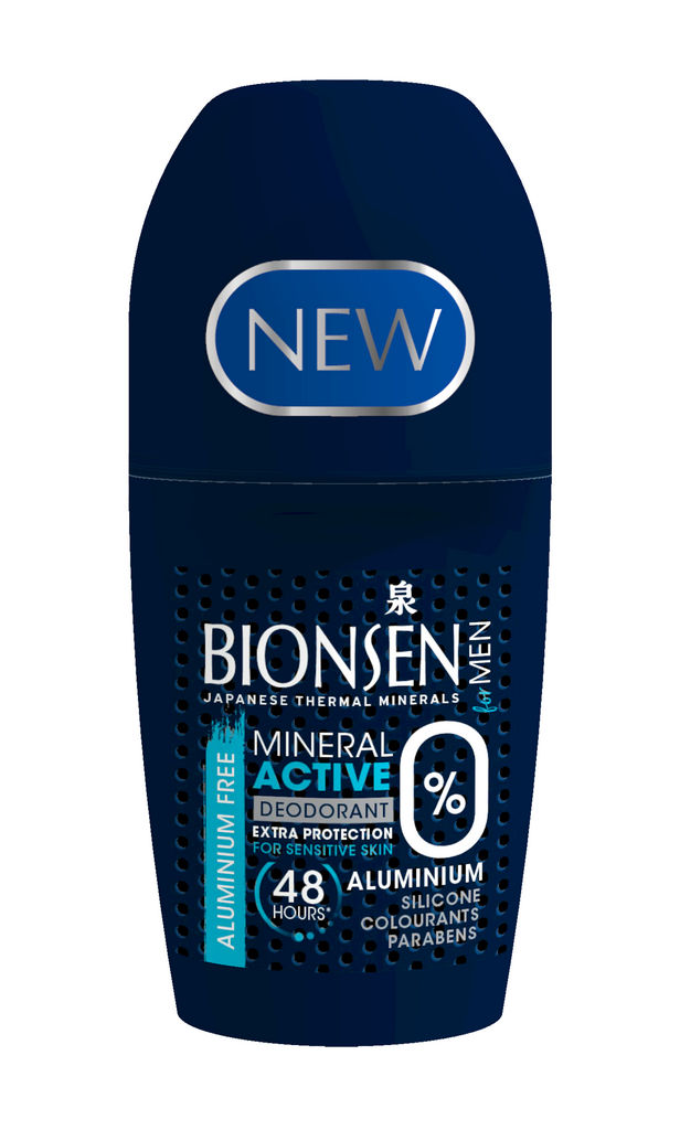 Bionsen deodorant roll on moški, 50 ml