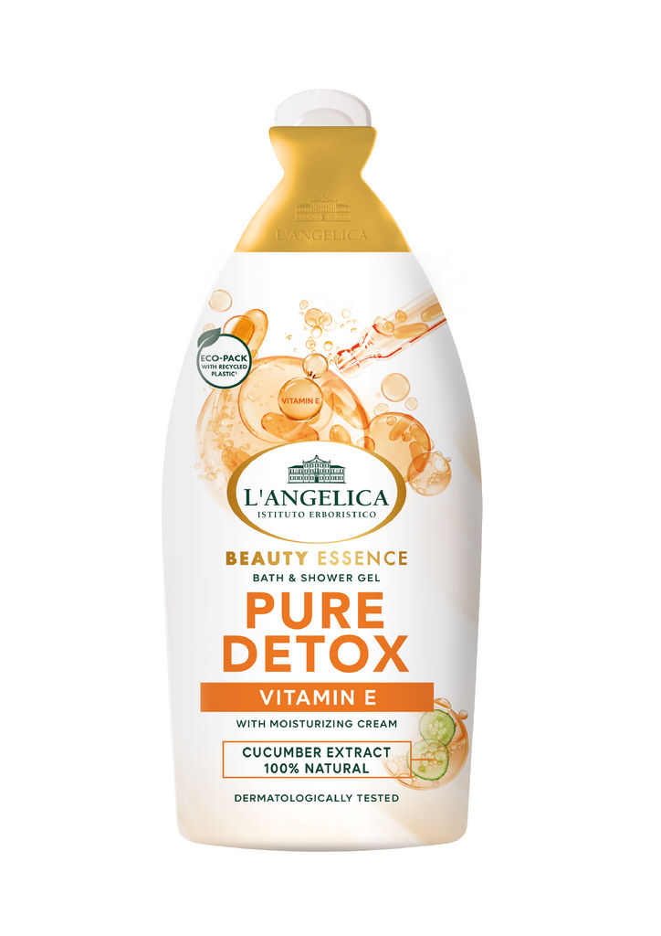 L’Angelica SupreC.Beauty gel za prhanje Pure Detox, 500ml