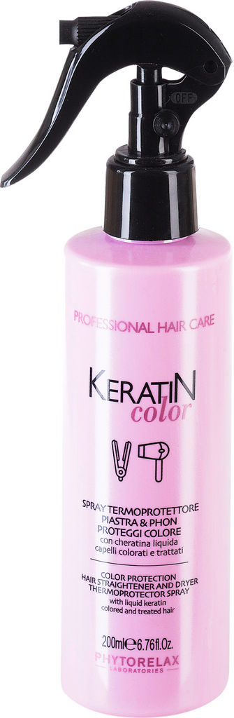Termo protect sprej za lase Phytorelax Keratin color, 200ml