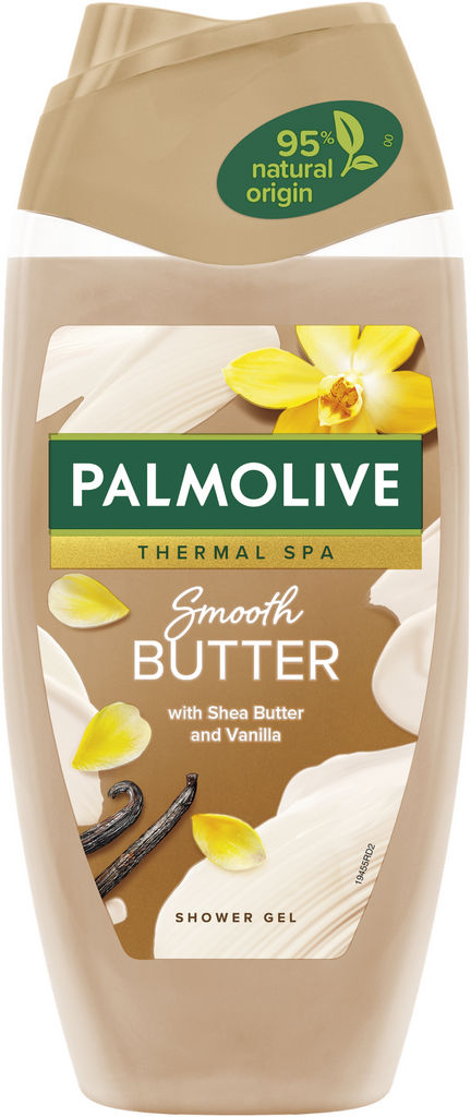 Oljni Gel za prhanje Thermal SPA Smooth Butter za razkošno prhanje s karitejevim maslom in vanilijo.