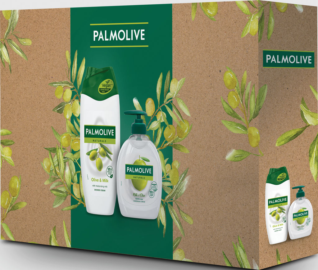 Darilni set Palmolive Naturals Olive Duo