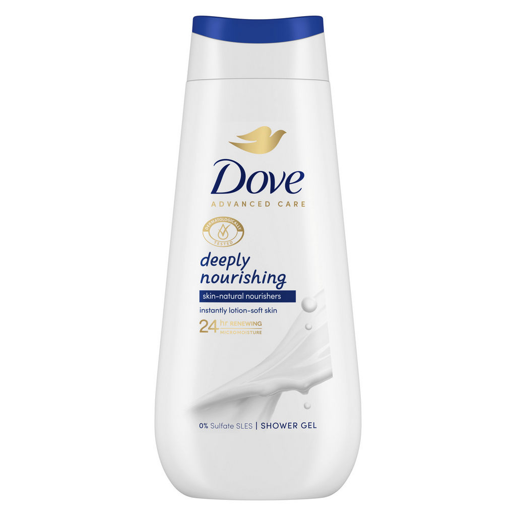 Tušgel Dove deeply nourish, 225ml