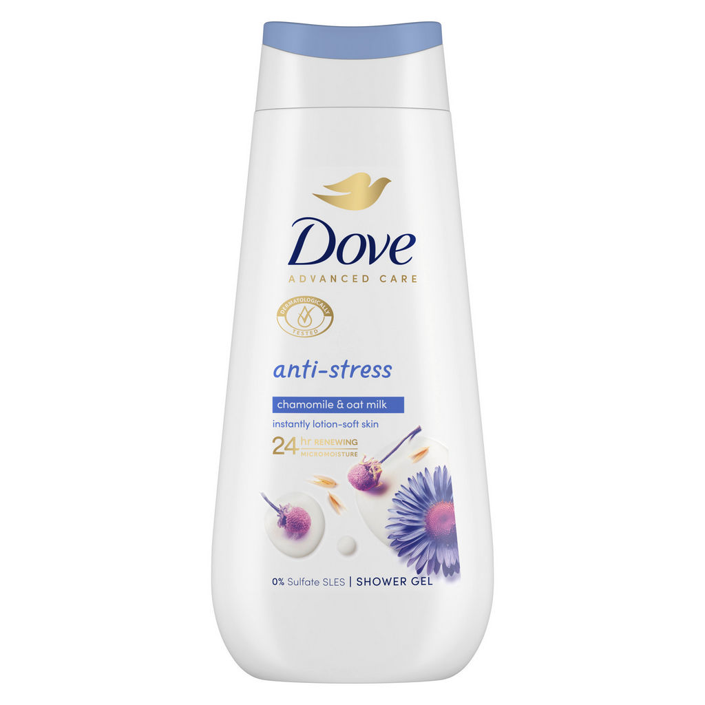 Tušgel Dove anti stress, 250ml