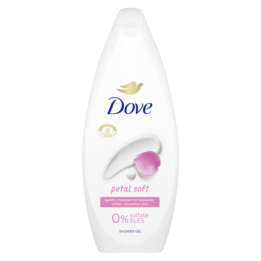 Tušgel Dove petal soft, 250ml