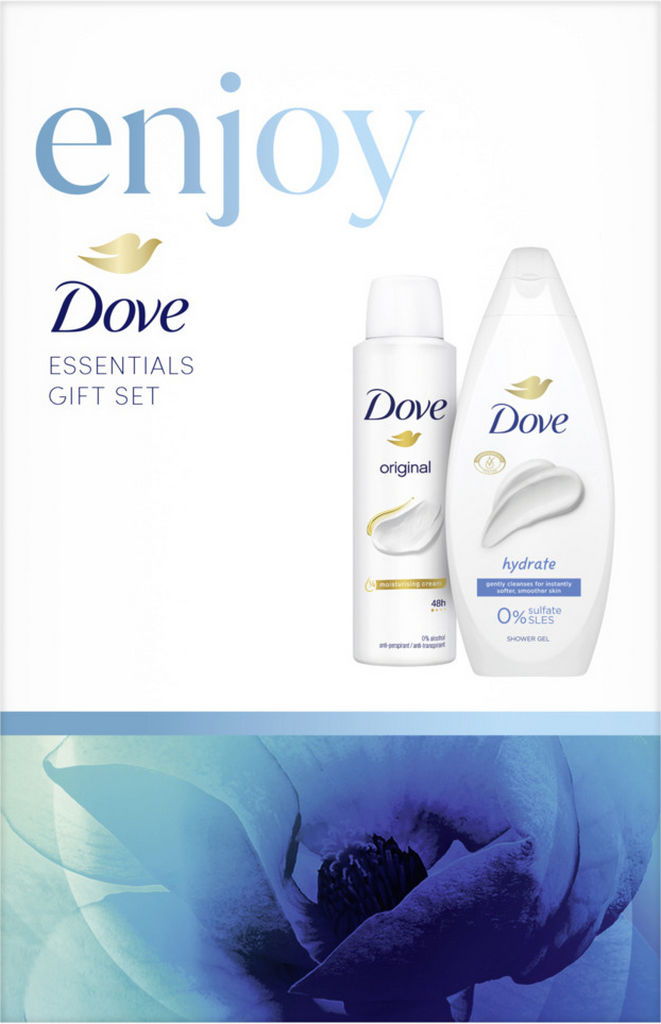 Darilni set Dove Woman Hydrating