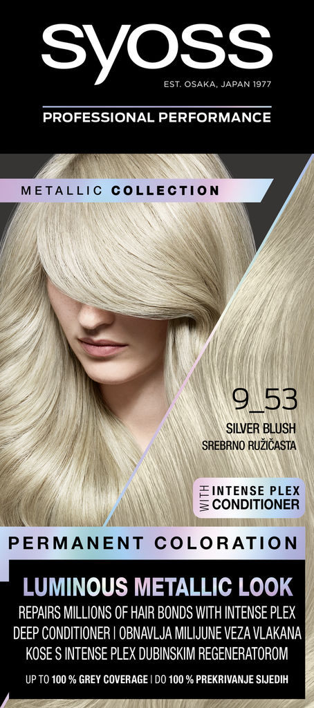 Syoss SalonPlex barva za lase Frosty 9-53 Platinum Pearl