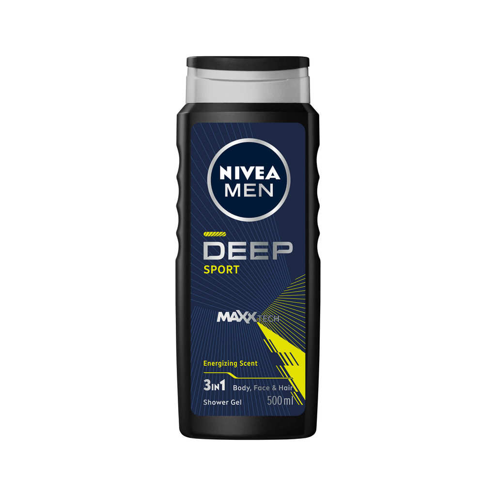 NIVEA MEN Deep Sport gel za tuš 500ml
