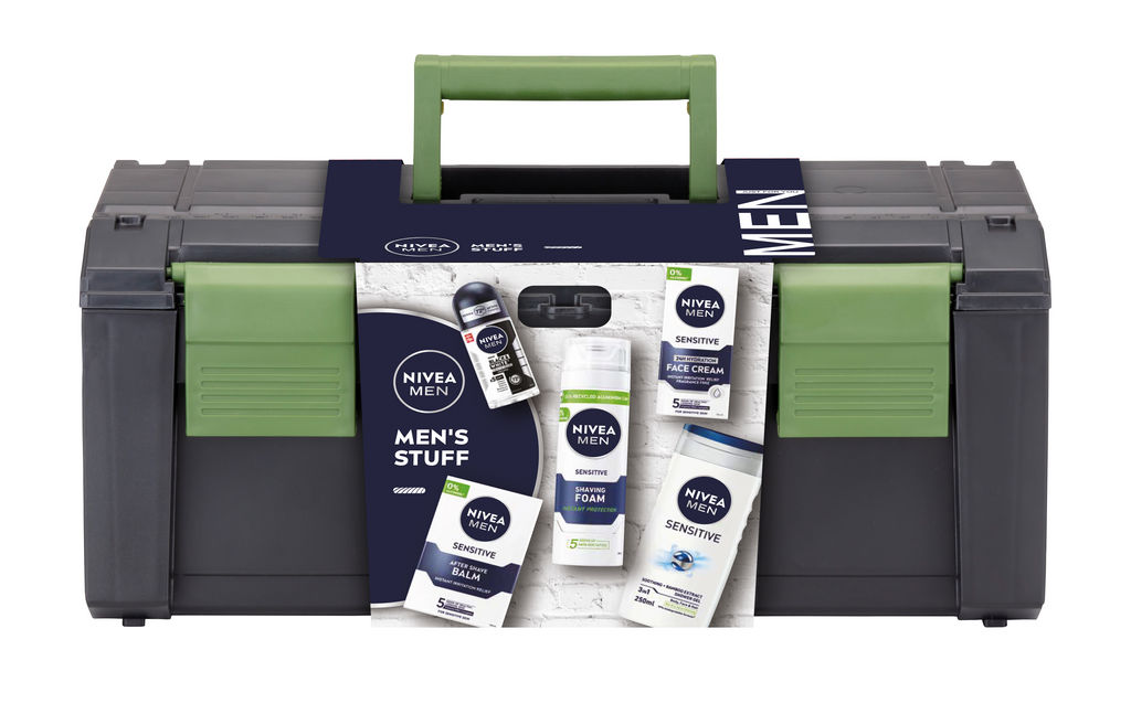 Darilni set Nivea men Stuff Toolbox