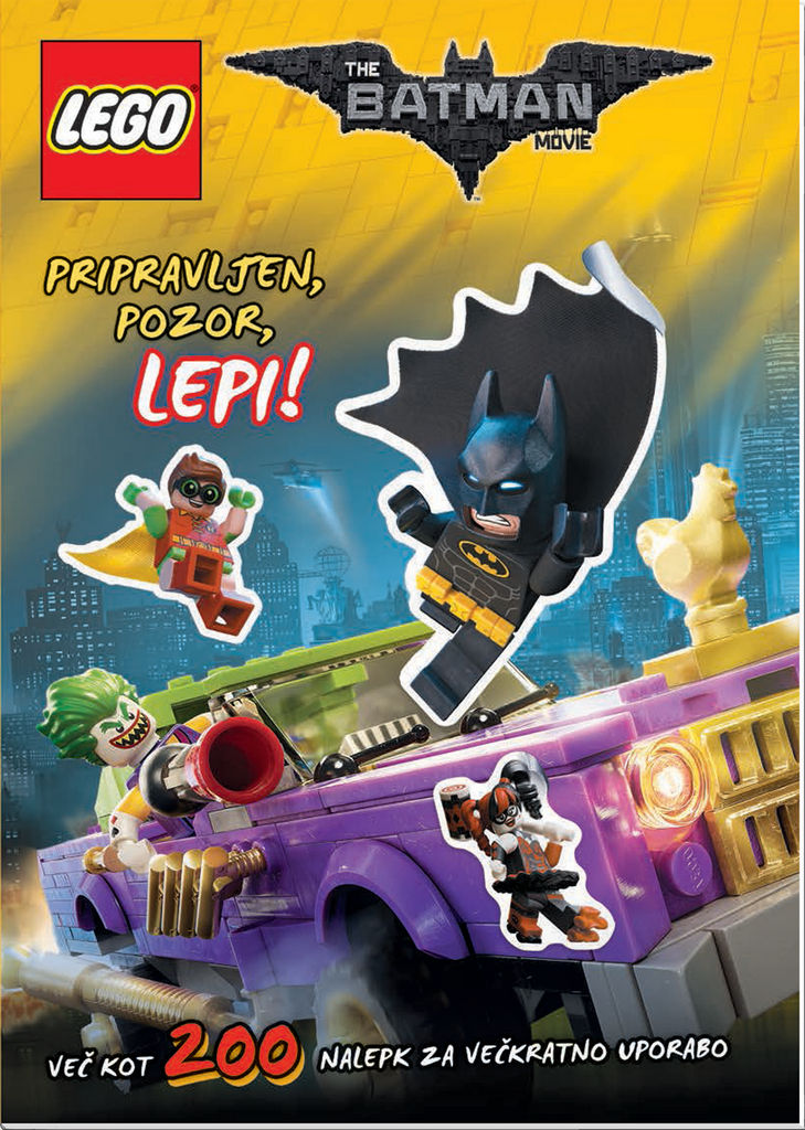 Knjiga Batman-Lego, Pripravljen, pozor, lepi!