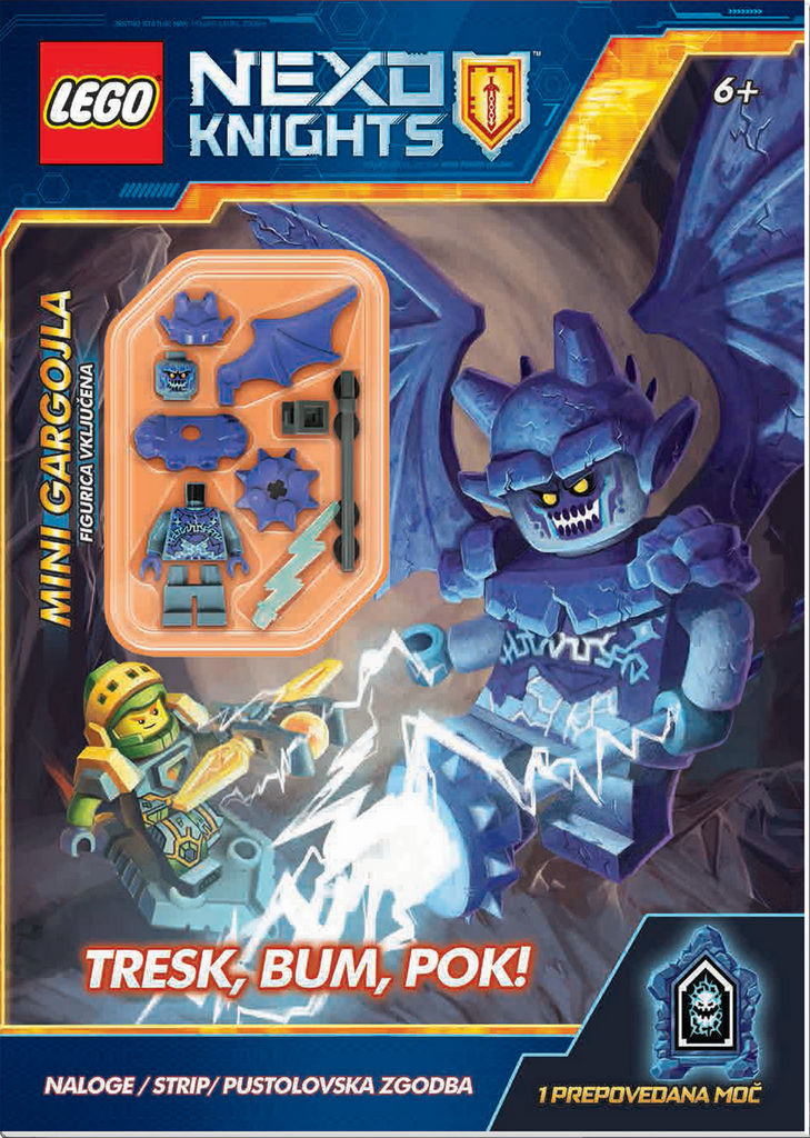 Knjiga Lego, Nexo Knights-Tresk, bum, pok!