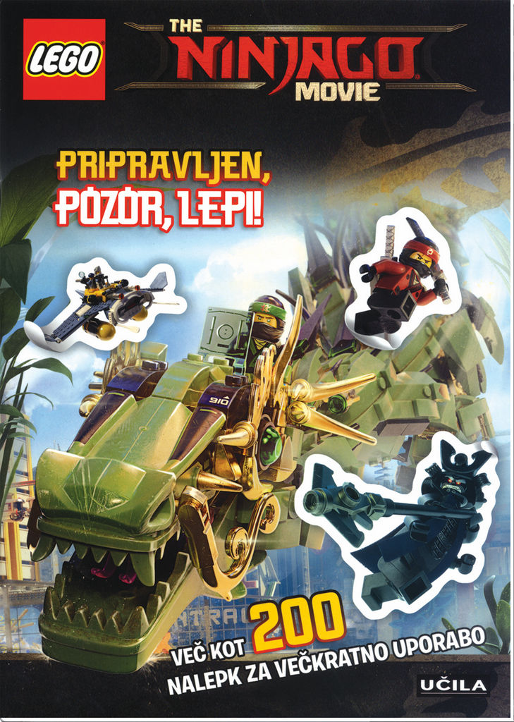 Knjiga Lego Ninjago Pripravljen pozor lepi