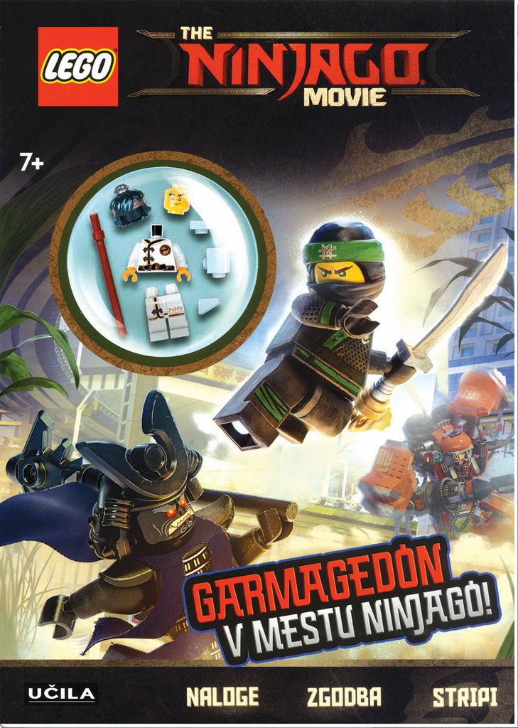 Knjiga Lego Ninjago Garmegedon v mestu