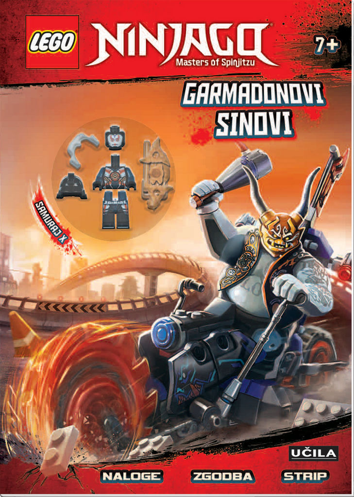 Knjiga Lego Ninjago Garmadonovi sinovi