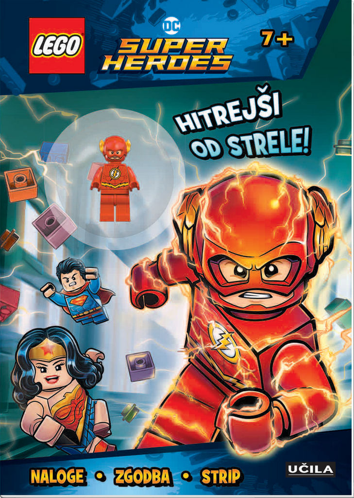 Knjiga Lego-DC Cosmics-hitrejši od strele