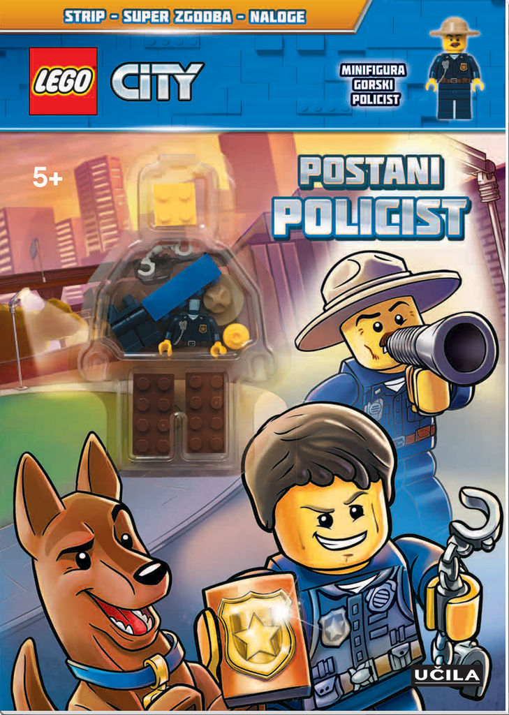 Knjiga Lego City, Postani policist