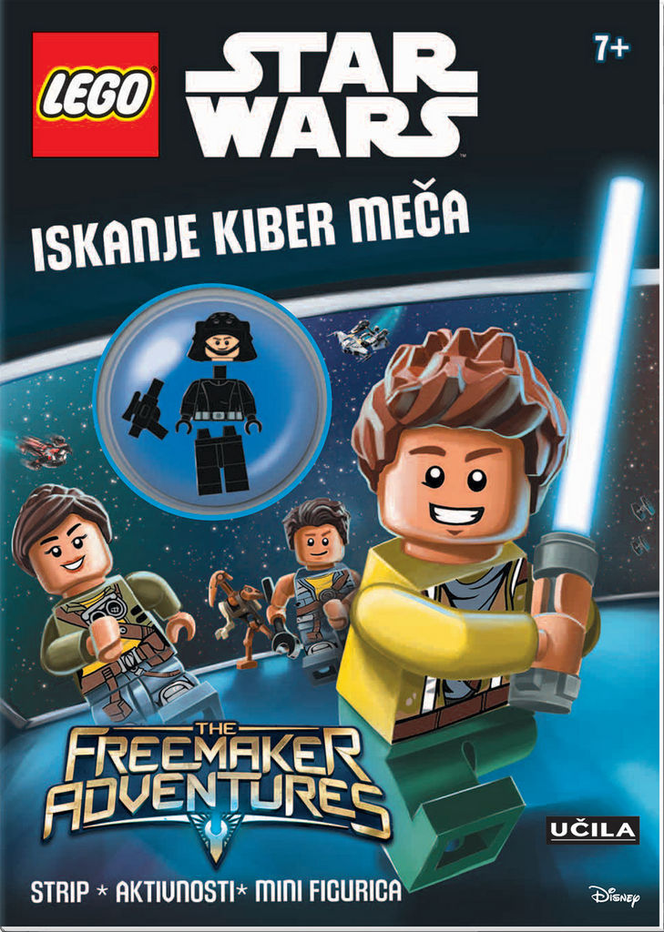 Knjiga Legos Star Wars Iskanje kiber meča