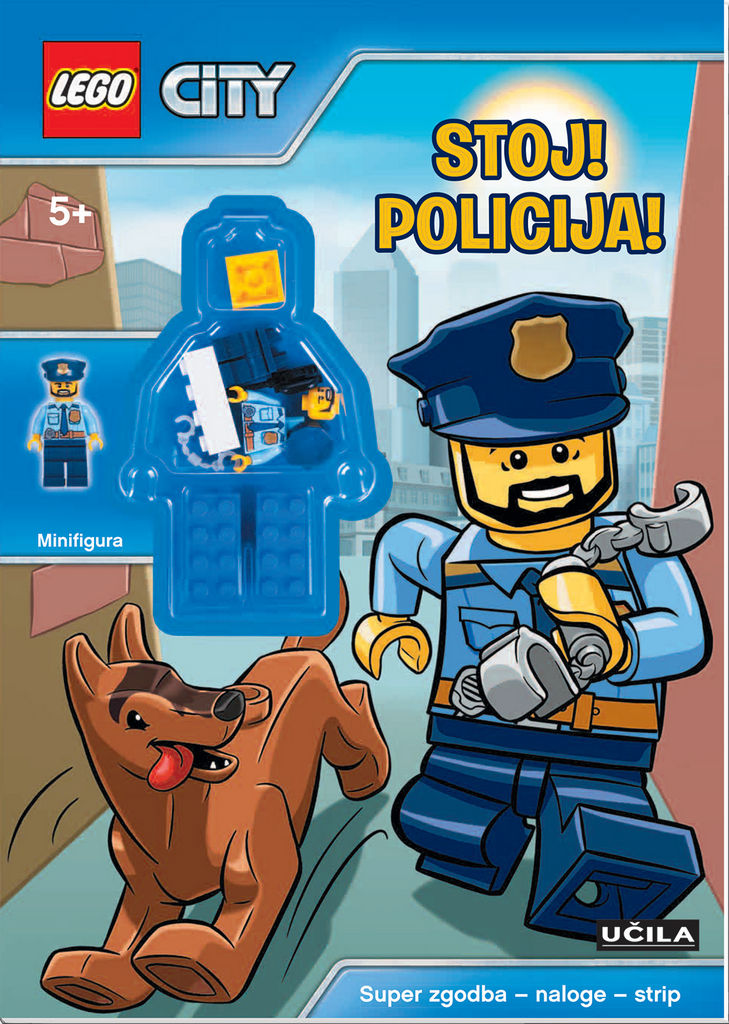 Knjiga Lego-City-Stoj! Policija!